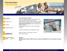 Tablet Screenshot of ostsee-fewo-leinker.de